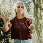 Cali Crop Tee