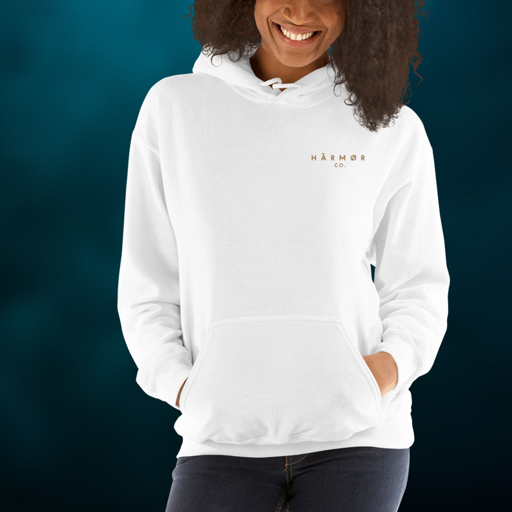 Ivory and Noir Hoodie