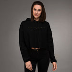 NO RULES Cali Crop Hoodie - Black