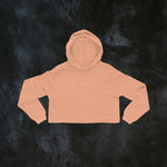 NO RULES Cali Crop Hoodie - Peach